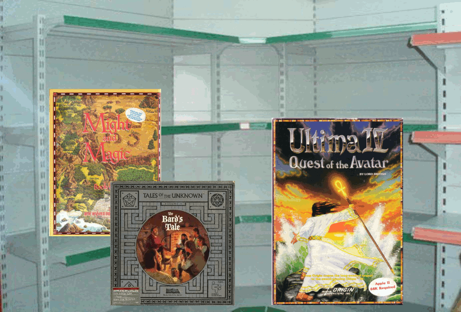 Classic-RPGs Classic RPG boxes